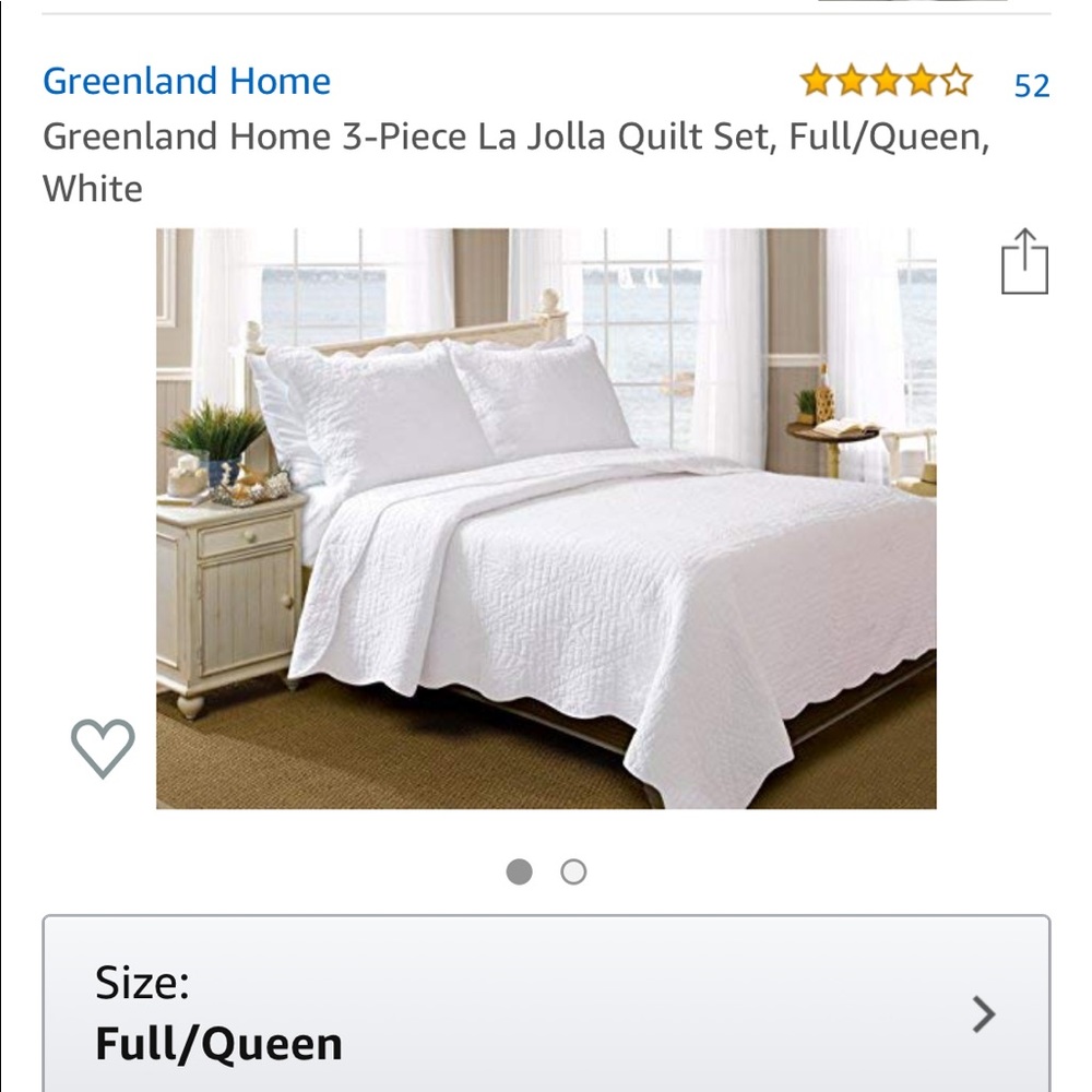 Greenland Home 3-Piece La Jolla Quilt Set